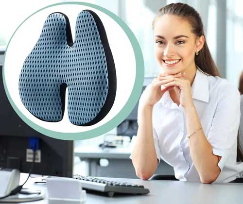 unikatna ergonomska ledvena blazina - memory